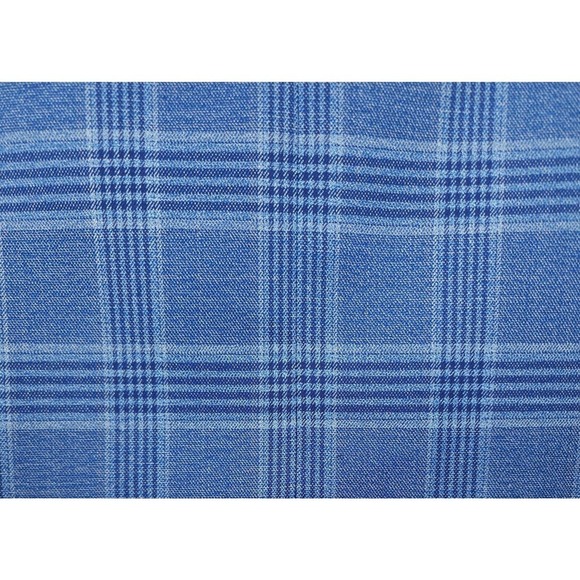 Tommy Hilfiger Men's Modern-Fit Stretch Sport Coat Blue Plaid 36R NWT - Picture 4 of 4